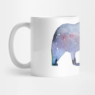 Bear Watercolor Illustration Mug